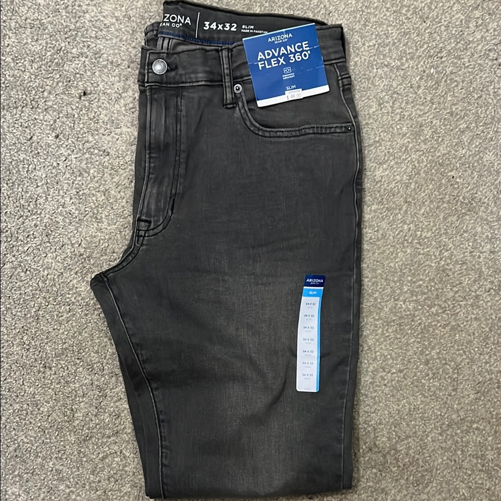 Arizona Jean Company Men's Black Jeans